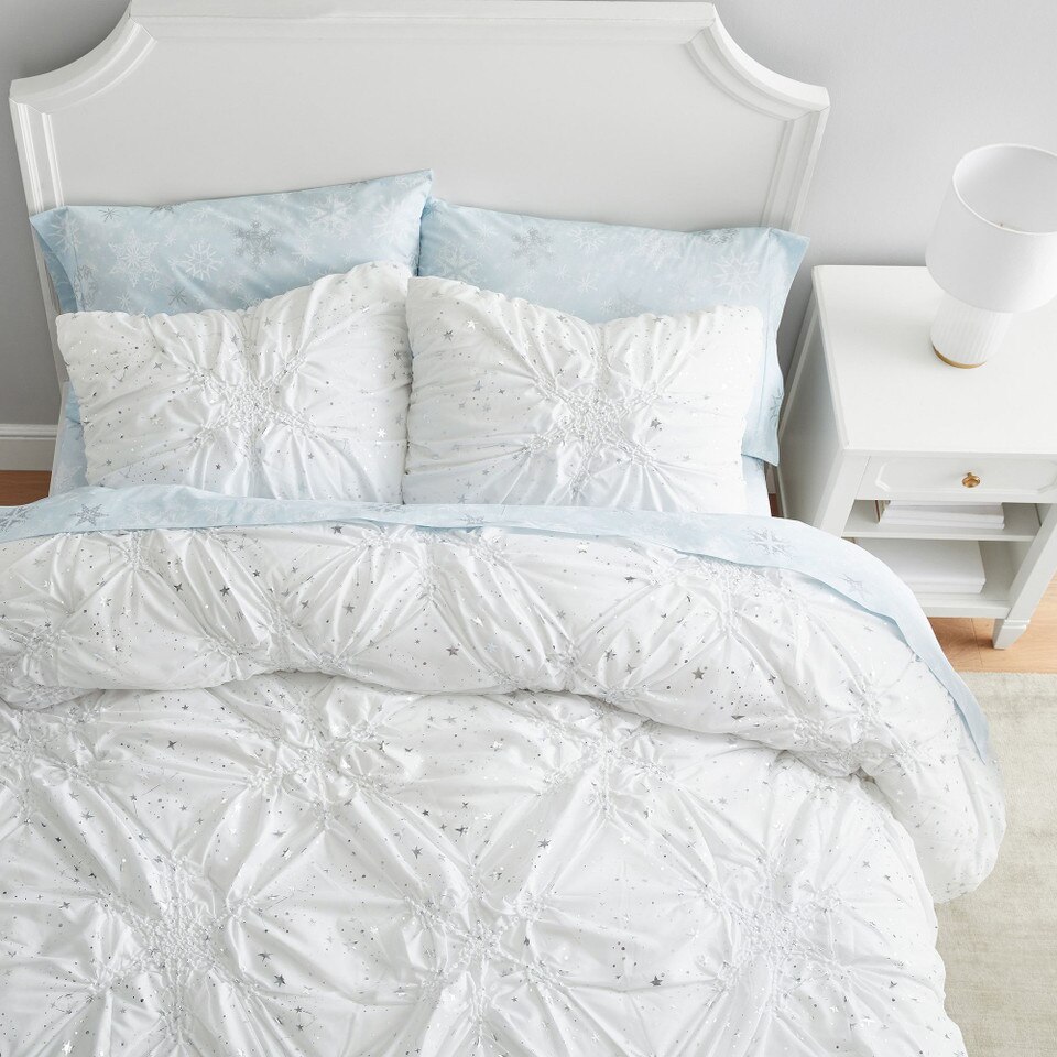 Harry Potter™ Ruched Celestial Bedspread & Pillowcase Pottery Barn